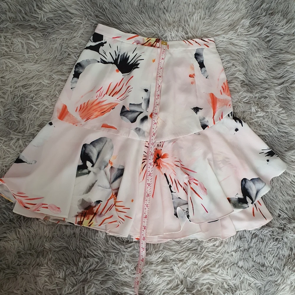 Rodeo show floral tiered ruffle skirt - Picture 8 of 8